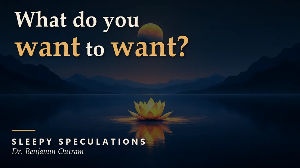What You Want to Want